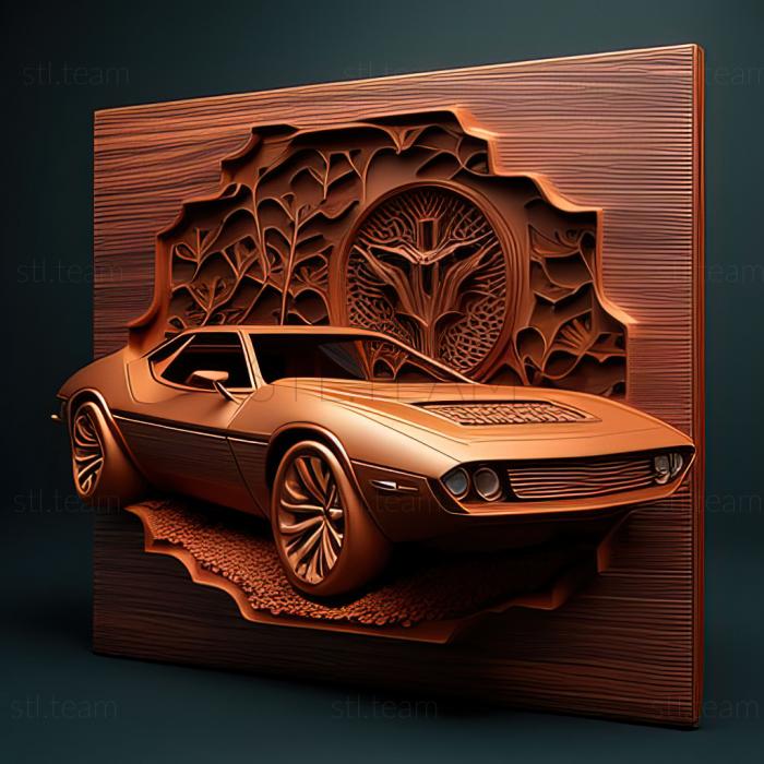 3D модель Lamborghini Espada (STL)